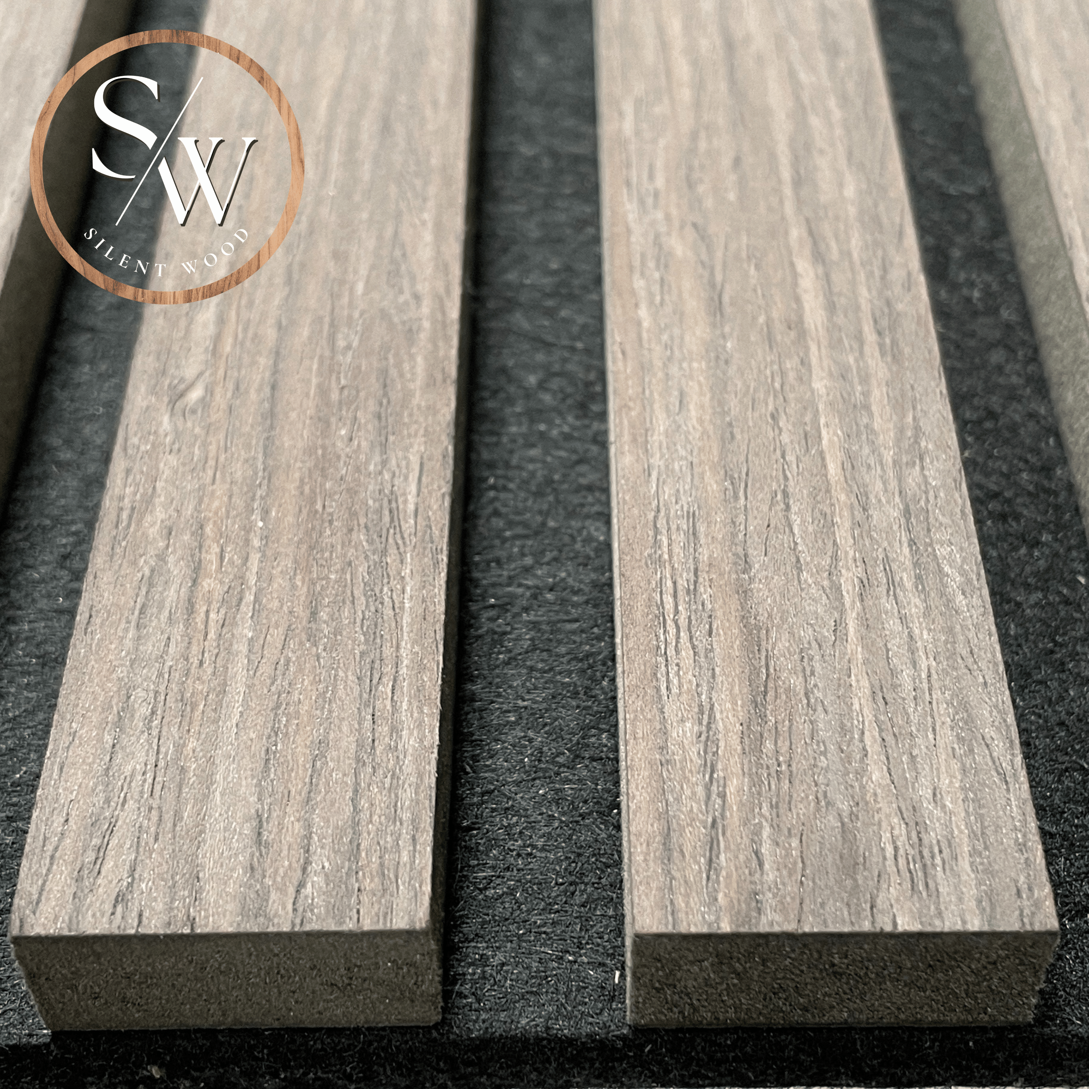 Premium - Acoustic Wall Panel - Smoked Oak