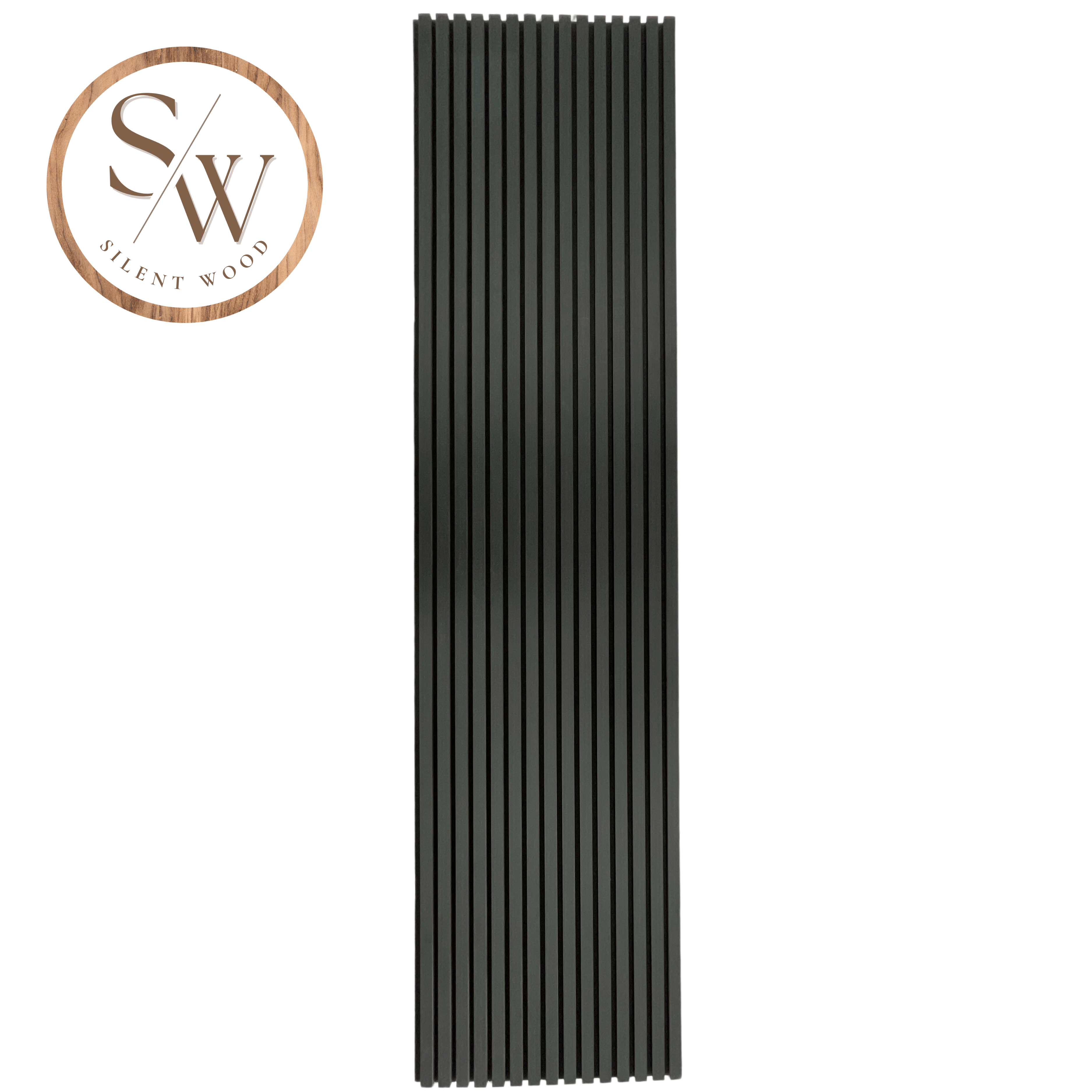 Premium - Acoustic Wall Panel - Black Oak