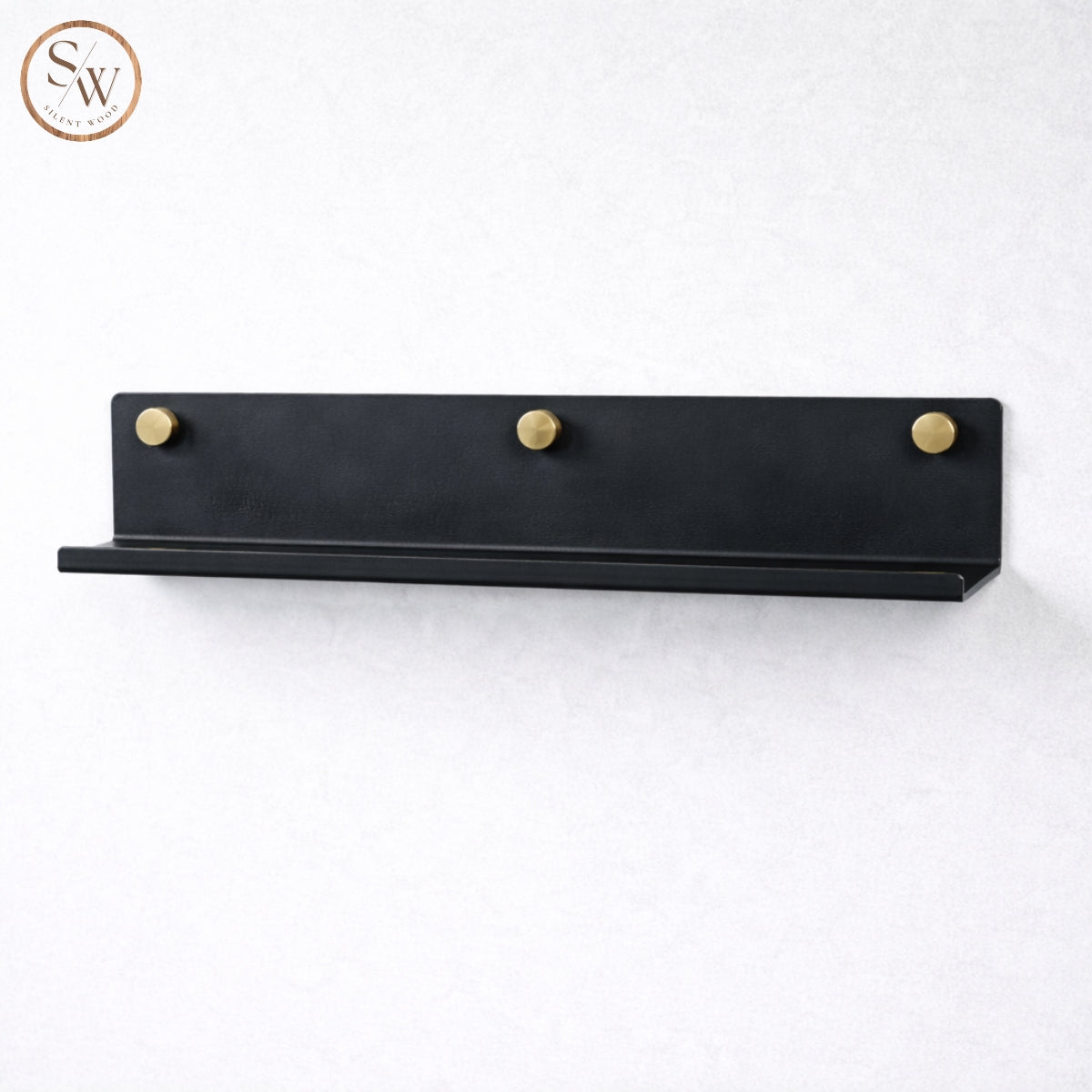 Large Shelf for Premium Acoustic Panel 60 cm - Black