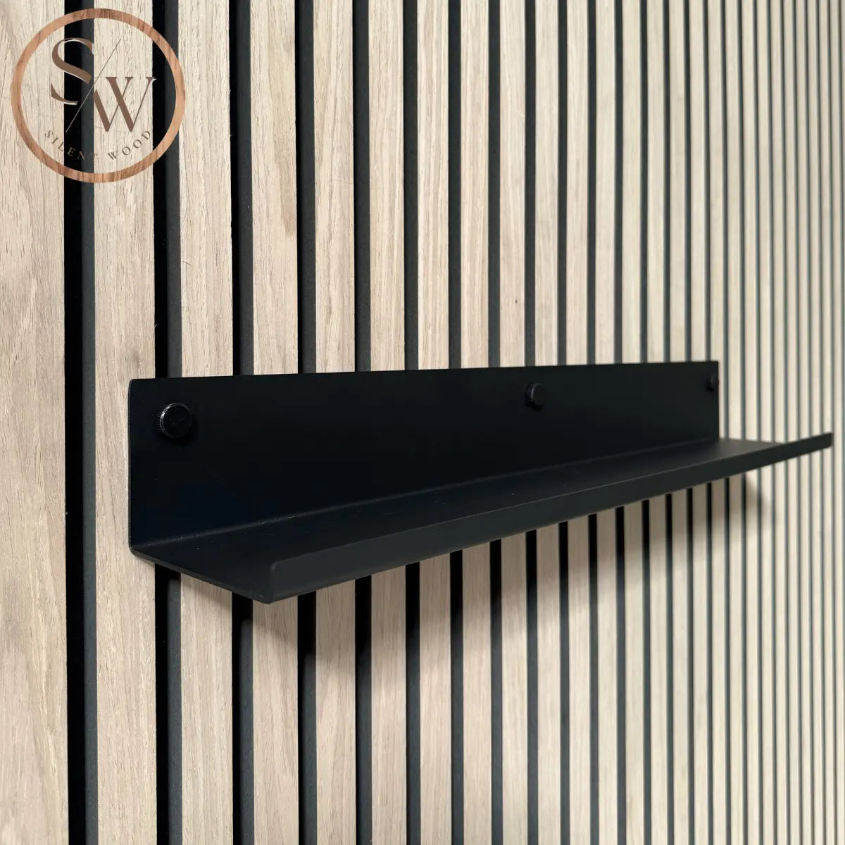 Large Shelf for Acoustic Panel 60 cm - Black