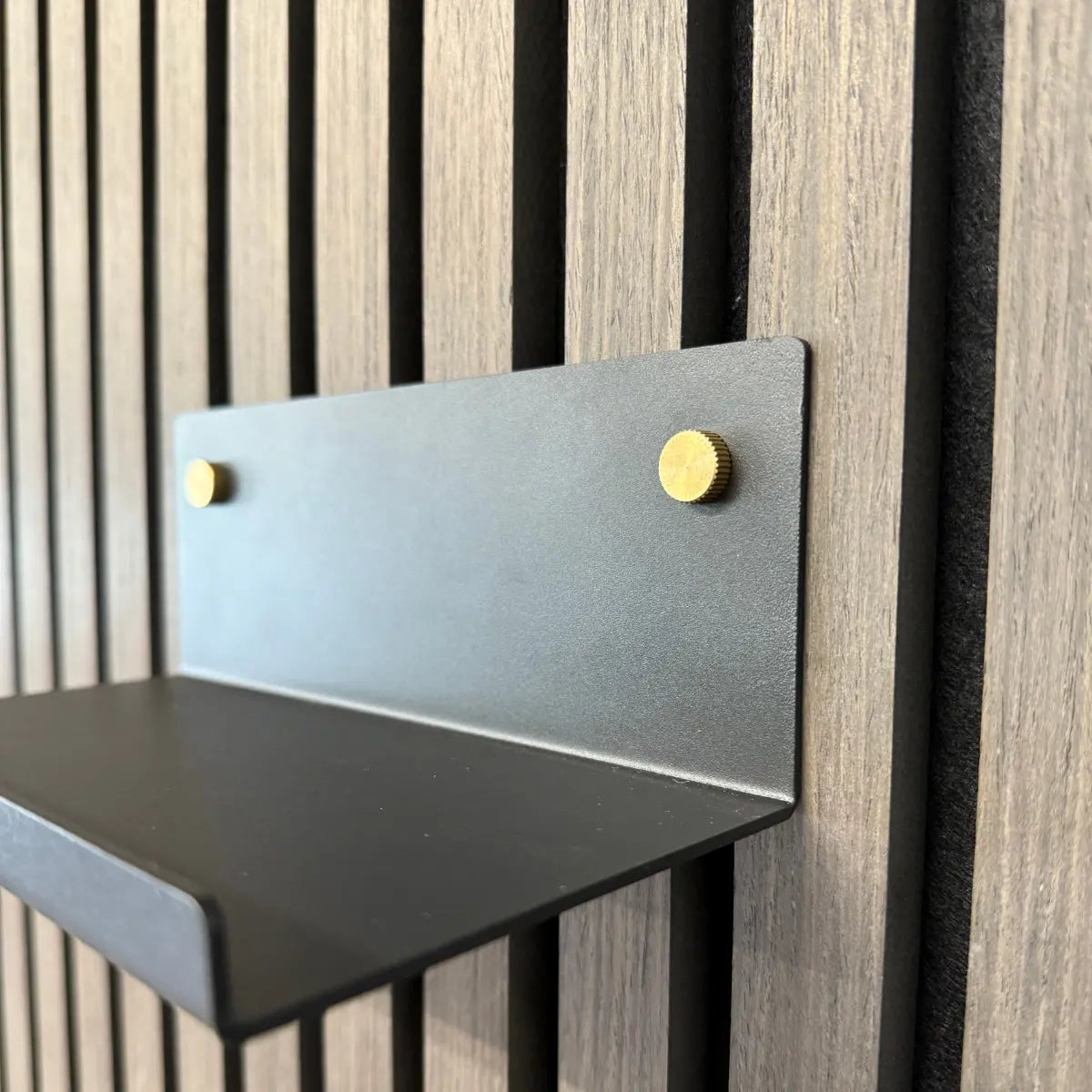 Shelf Knob for Acoustic Panel - Brass