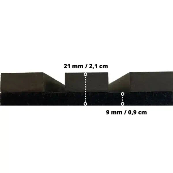 Premium – Akustična zidna panela – Light Oak