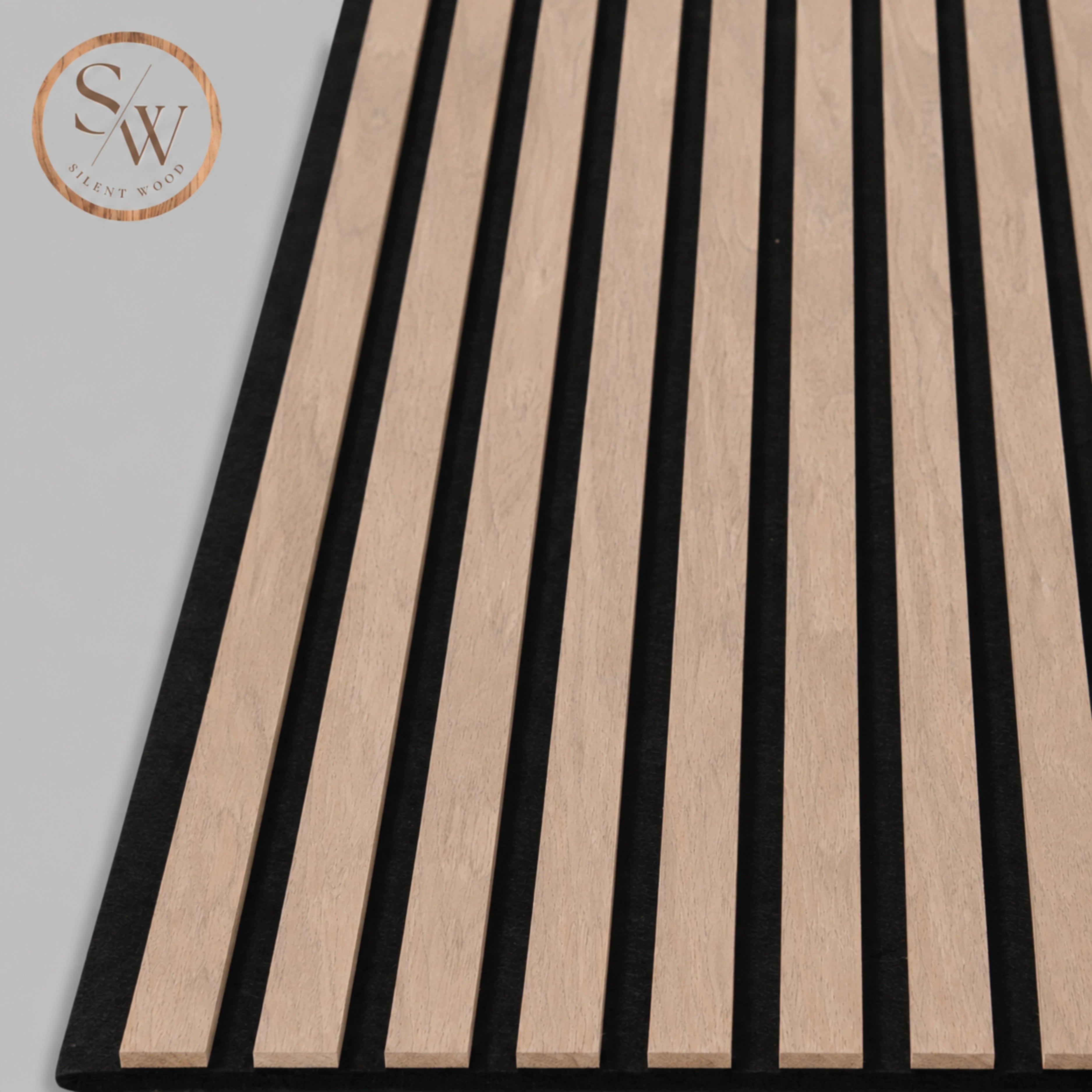 Classic - Acoustic Wall Panel - Light Brown Oak