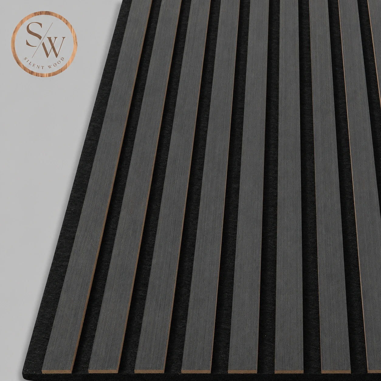 Classic - Acoustic Wall Panel - Black Oak
