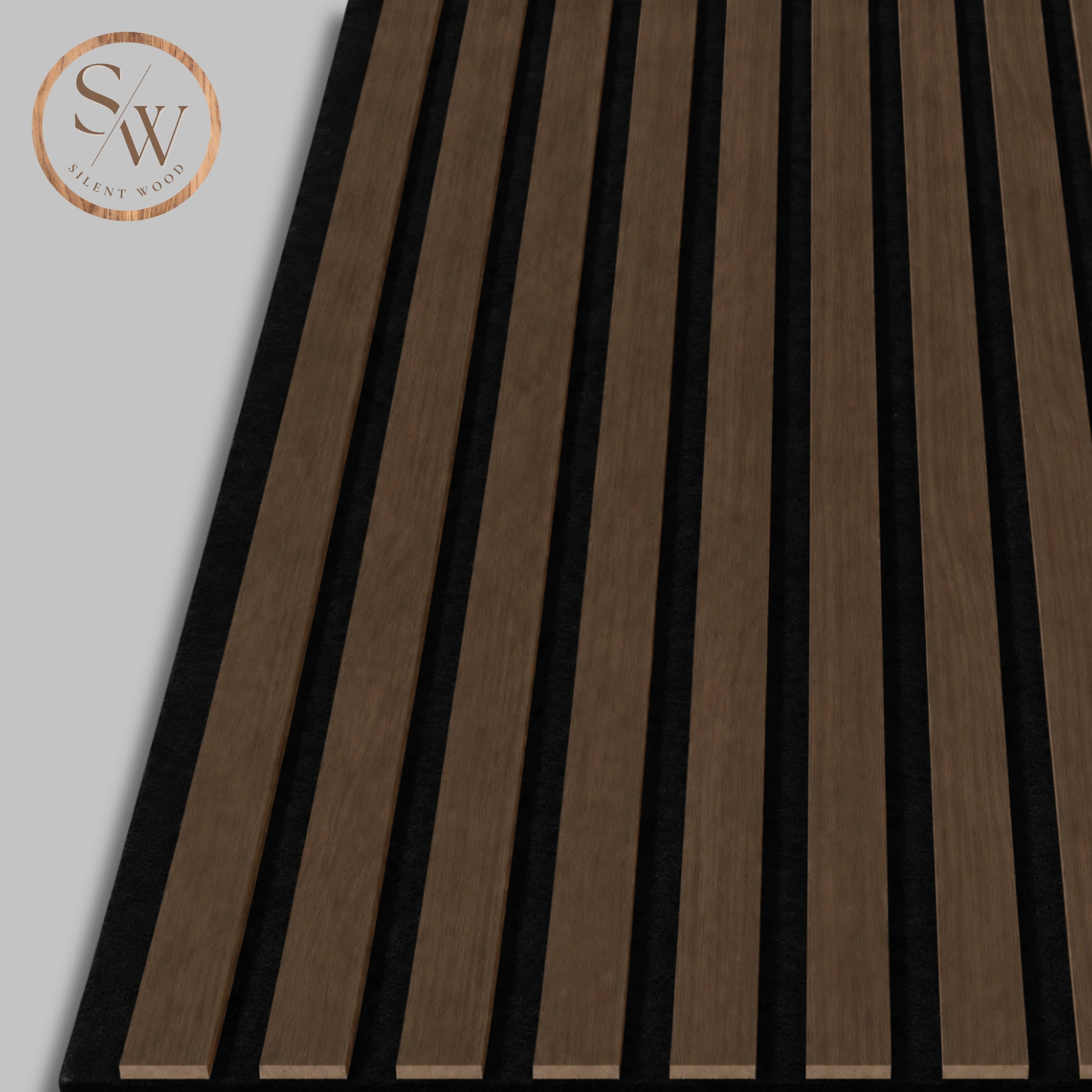Classic – Akustik-Wandpaneel – Walnut