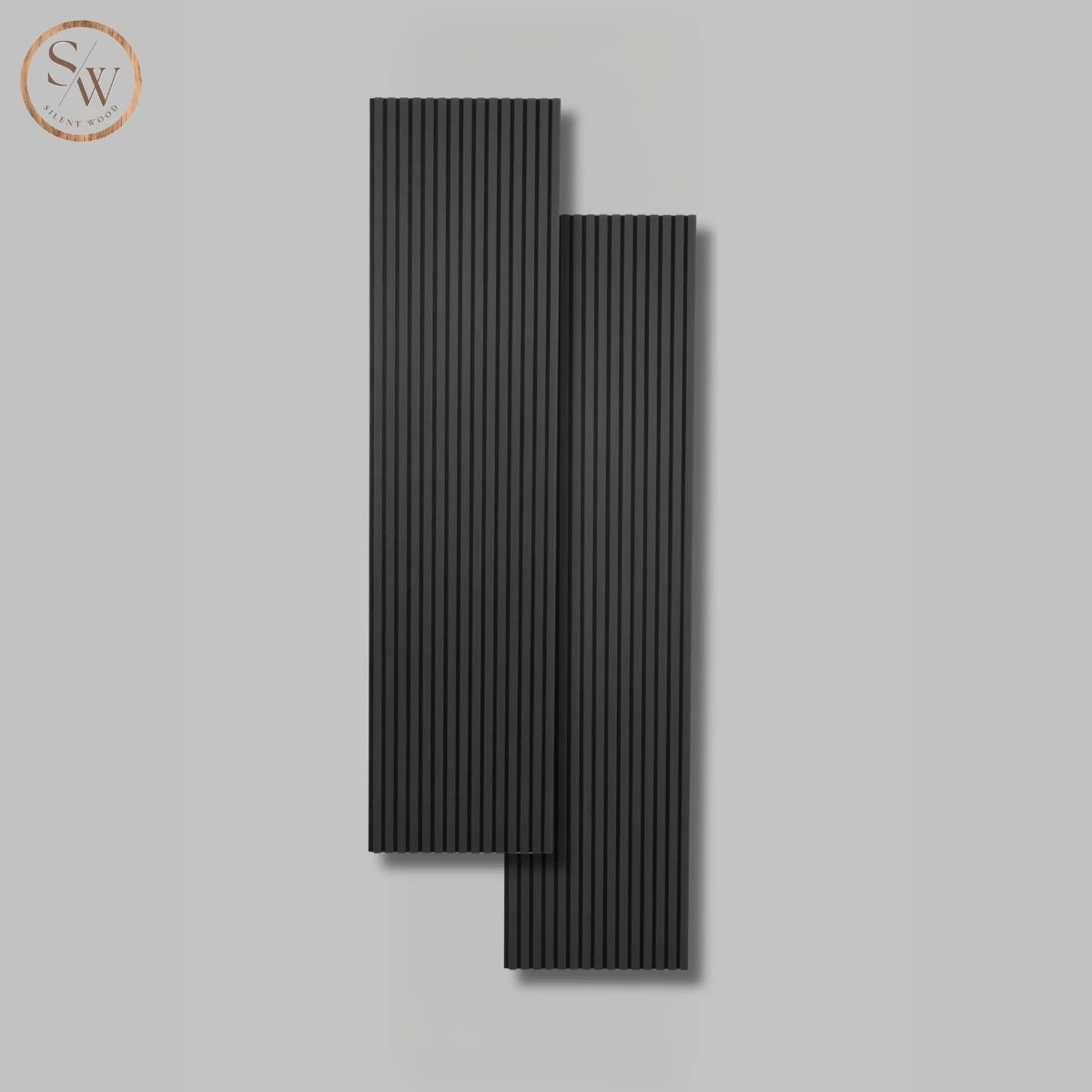 Premium - Acoustic Wall Panel, 2 pcs. - Black Oak