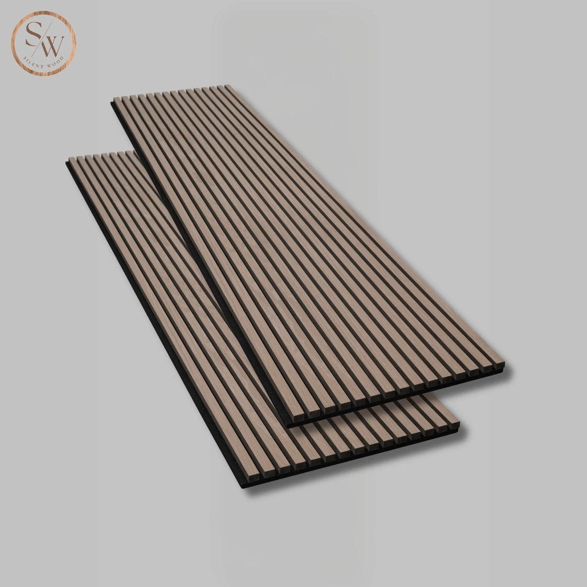 Premium - Acoustic Wall Panel, 2 pcs. - Light Brown Oak