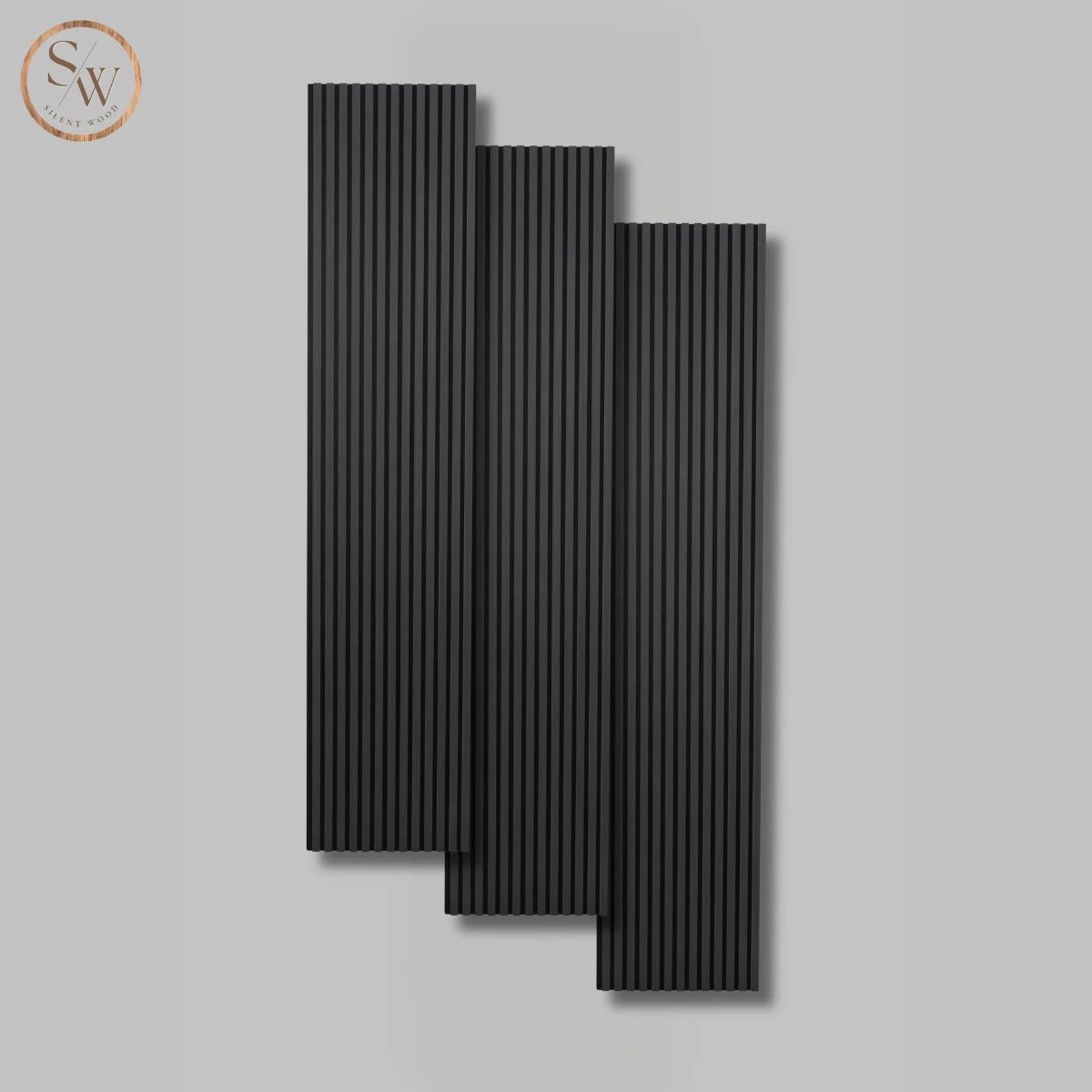 Standard - Acoustic Wall Panel, 3 pcs. - Black Oak