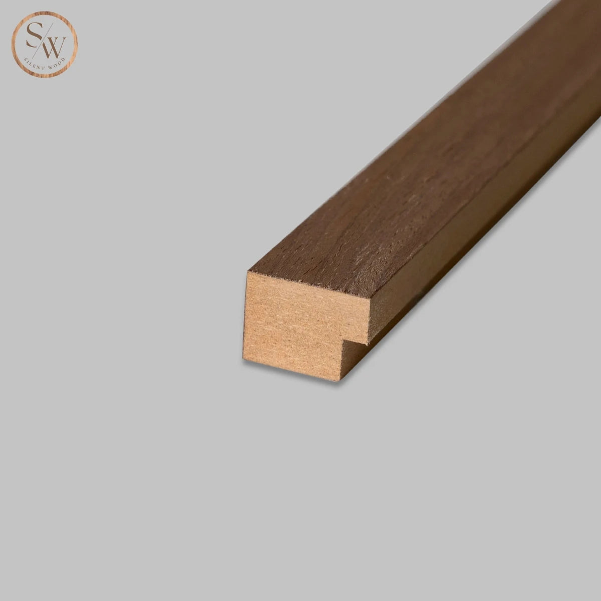 Standard end trim in Walnut