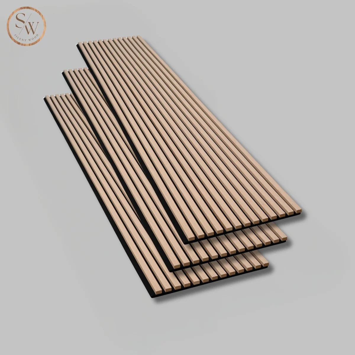 Standard - Acoustic Wall Panel, 3 pcs. - Light Oak