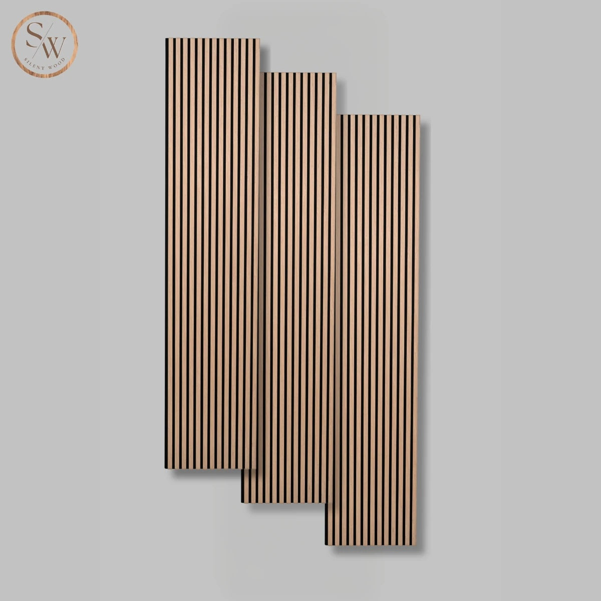 Standard - Acoustic Wall Panel, 3 pcs. - Light Oak