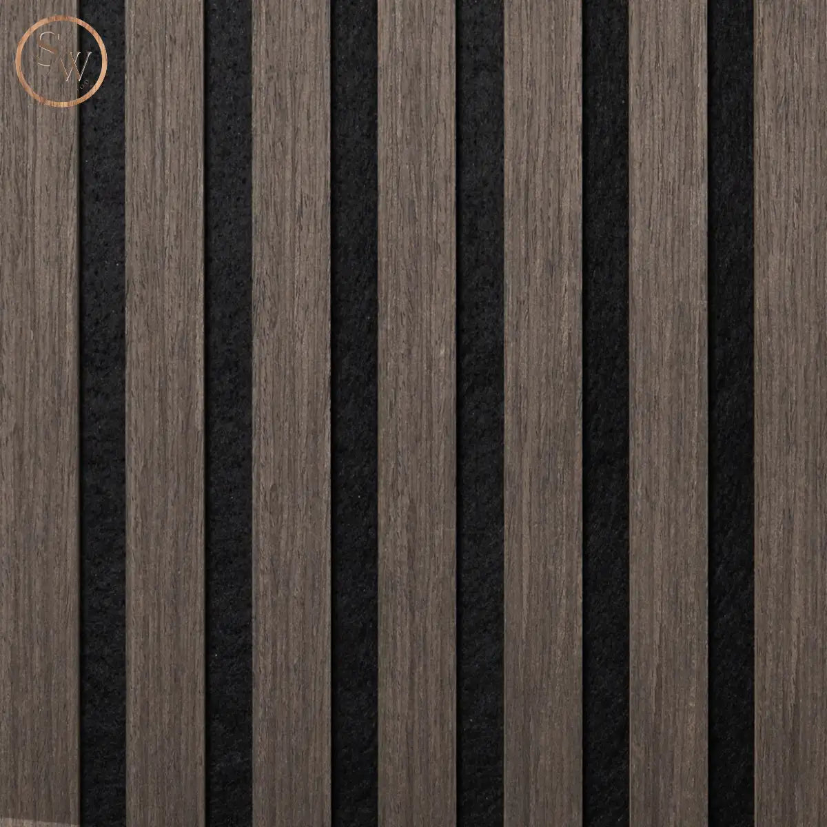 Standard - Acoustic Wall Panel - Smoked Oak