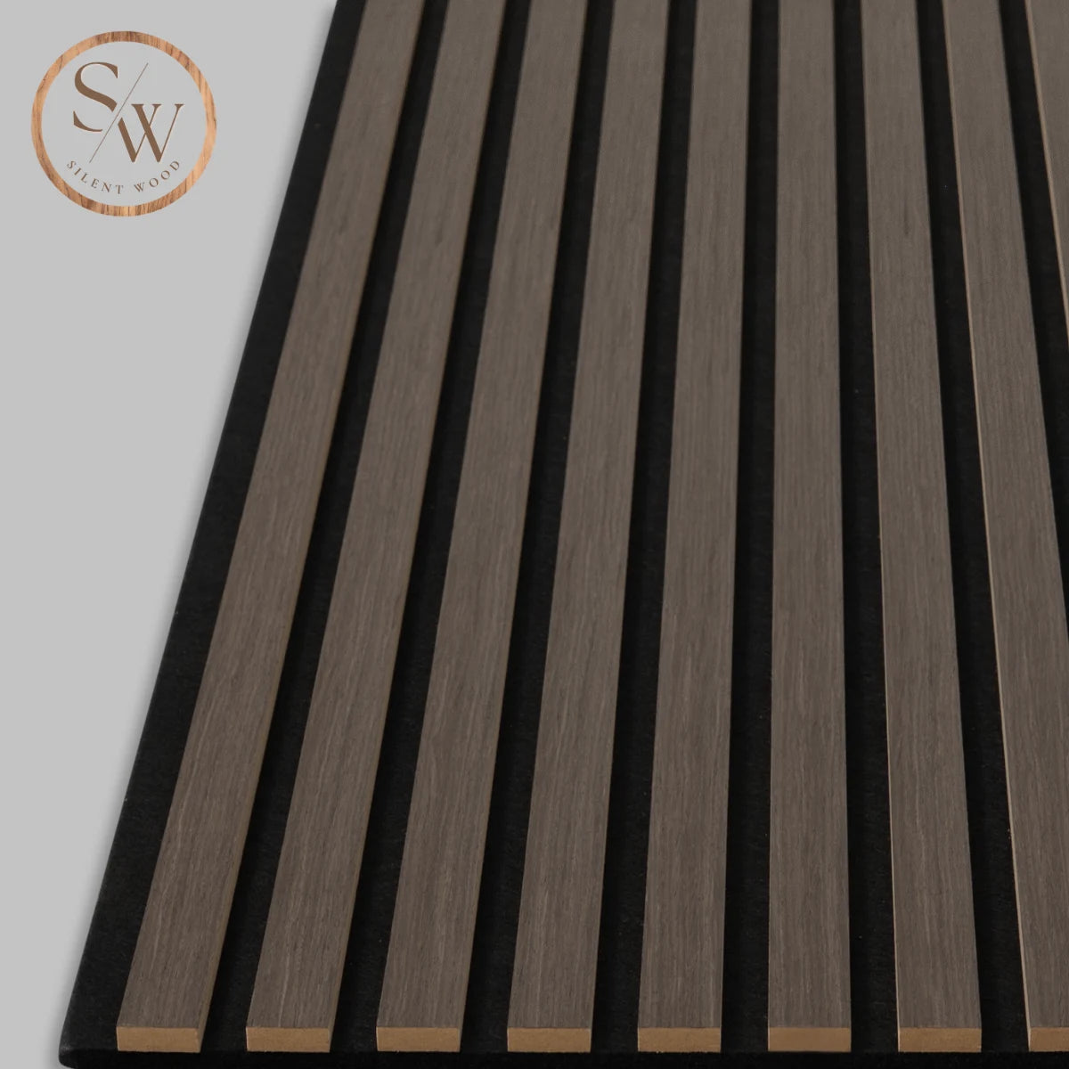 Standard - Acoustic Wall Panel - Smoked Oak