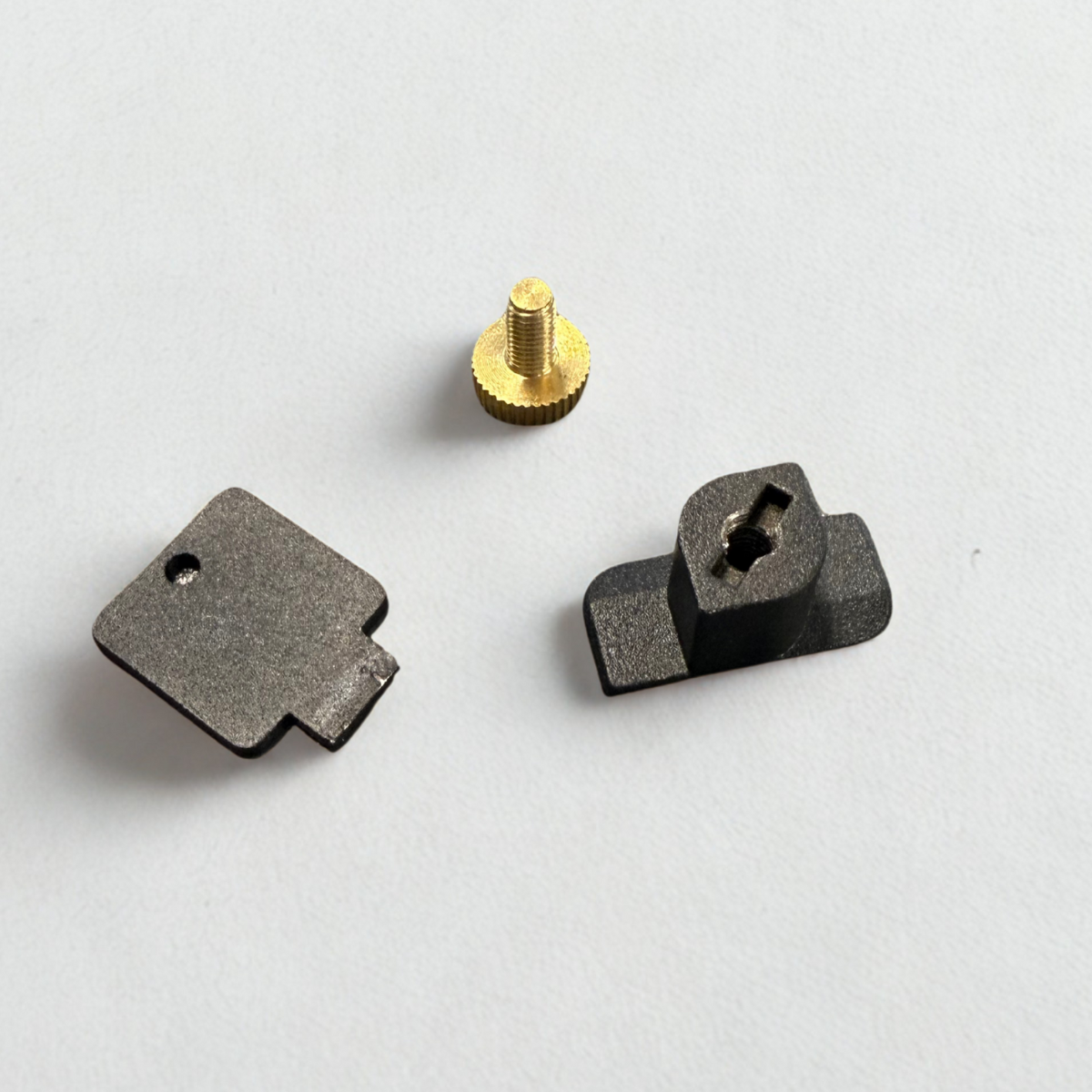 Shelf Knob for Acoustic Panel - Brass