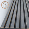 Standard - Acoustic Wall Panel - Black Oak