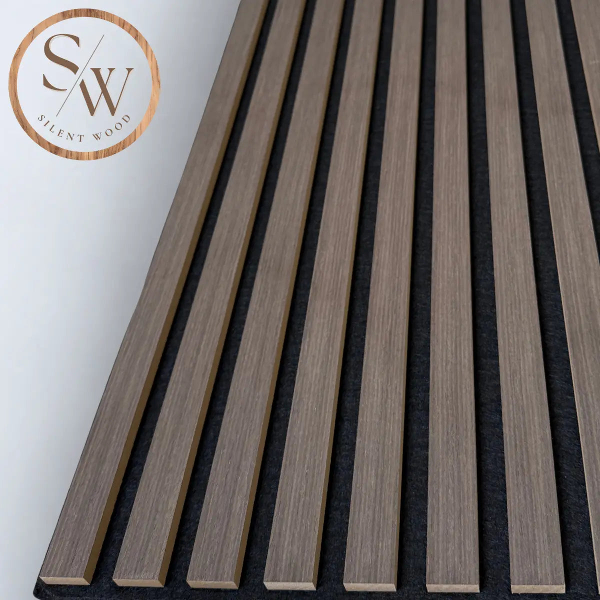 Standard - Acoustic Wall Panel - Smoked Oak