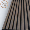 Standard - Acoustic Wall Panel - Smoked Oak
