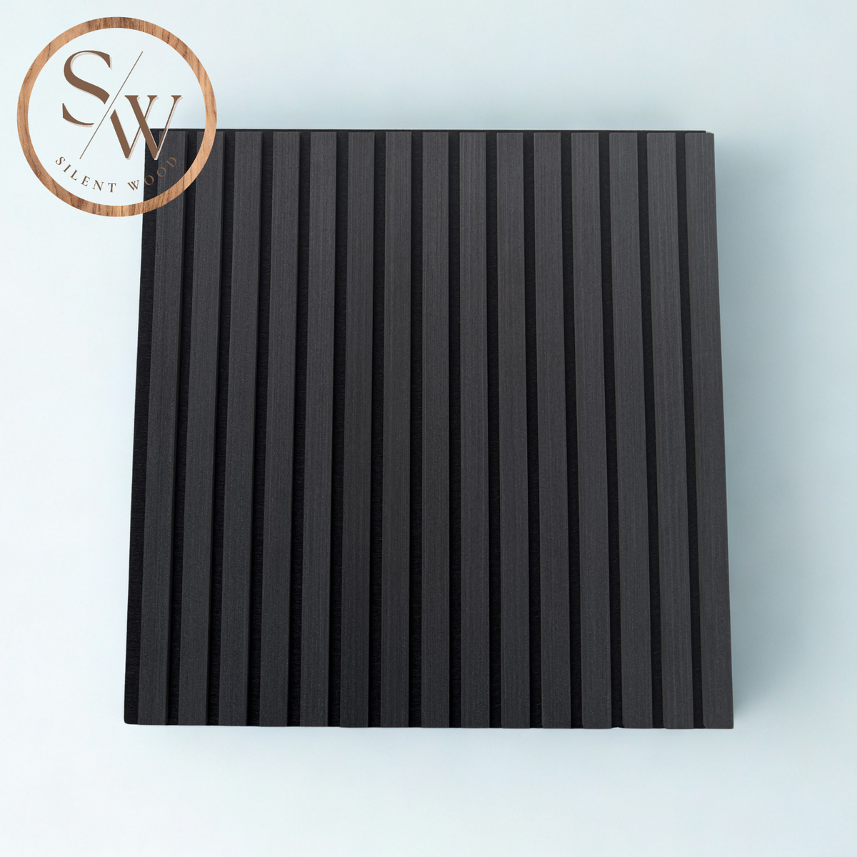 Standard - Acoustic Wall Panel 60x60 cm, 4 pcs – Black Oak