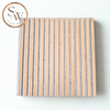 Standard - Acoustic wall panel 60x60 cm, 4 pcs - Grey felt – Light Oak