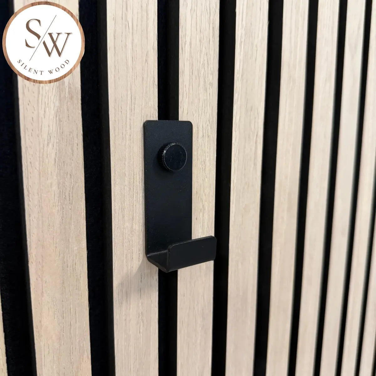 Hook for Acoustic Panel - Black