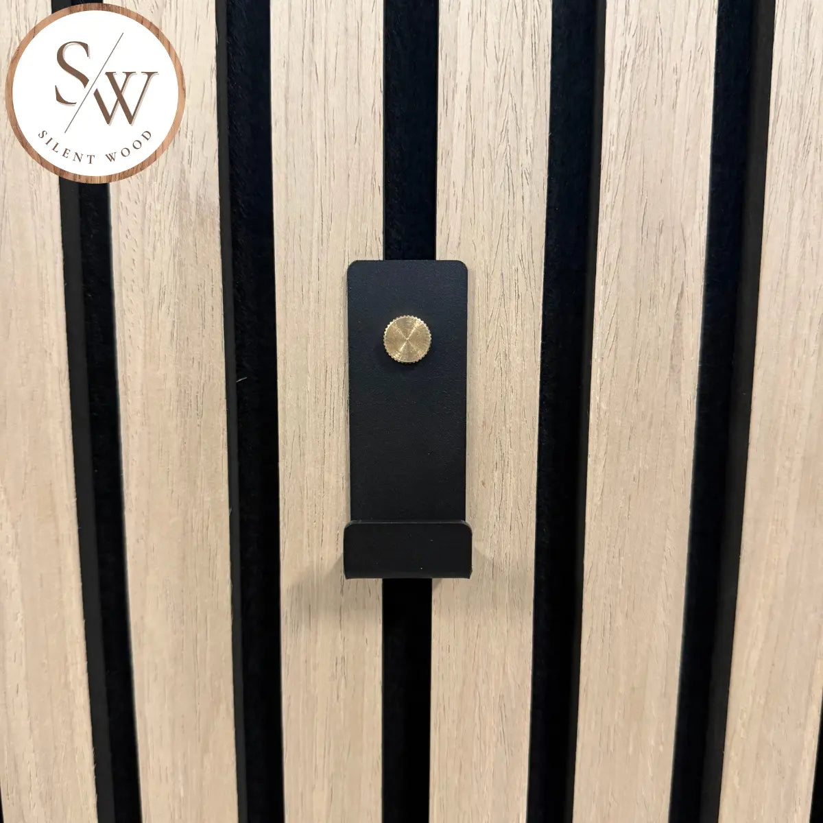 Hook for Acoustic Panel - Brass