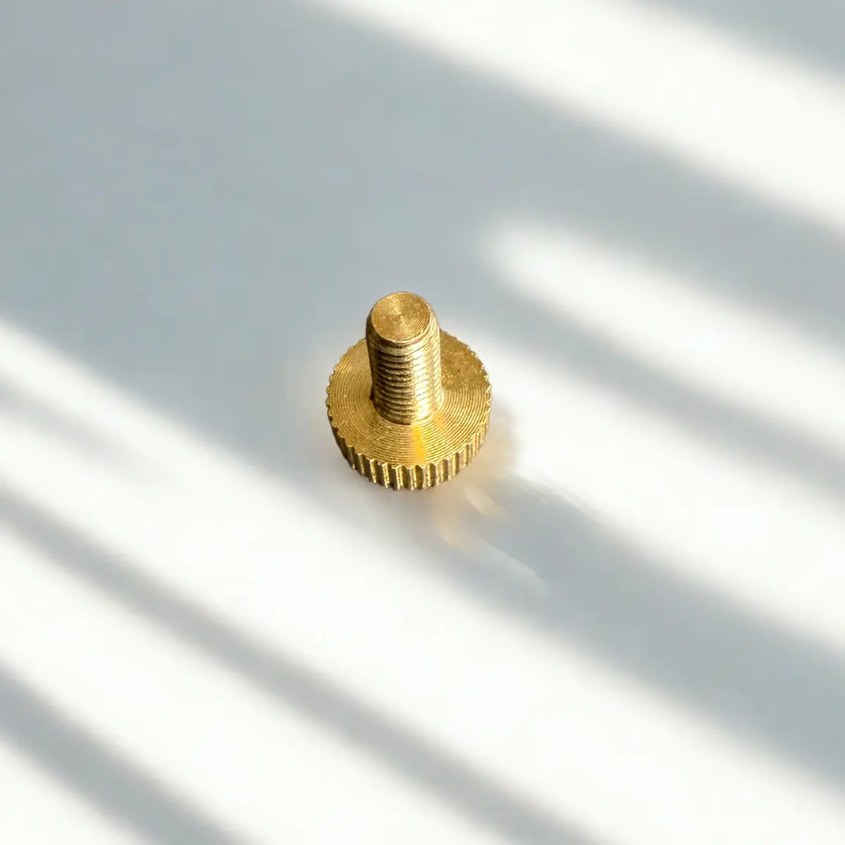 Shelf Knob for Acoustic Panel - Brass
