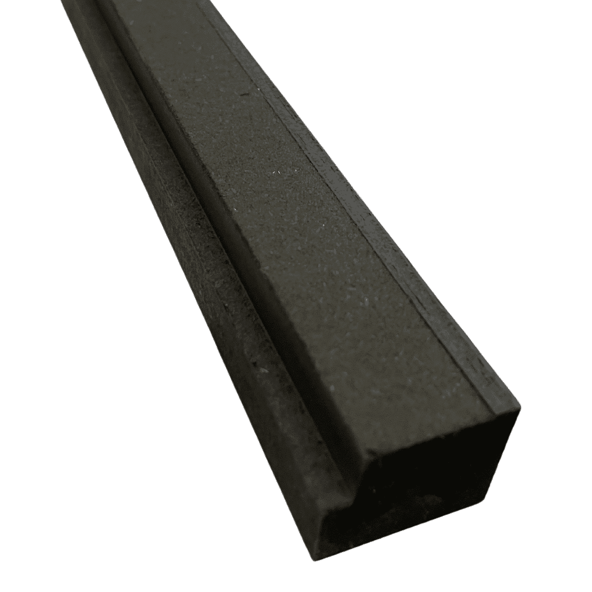 End Trim for Acoustic Panel - Black Oak