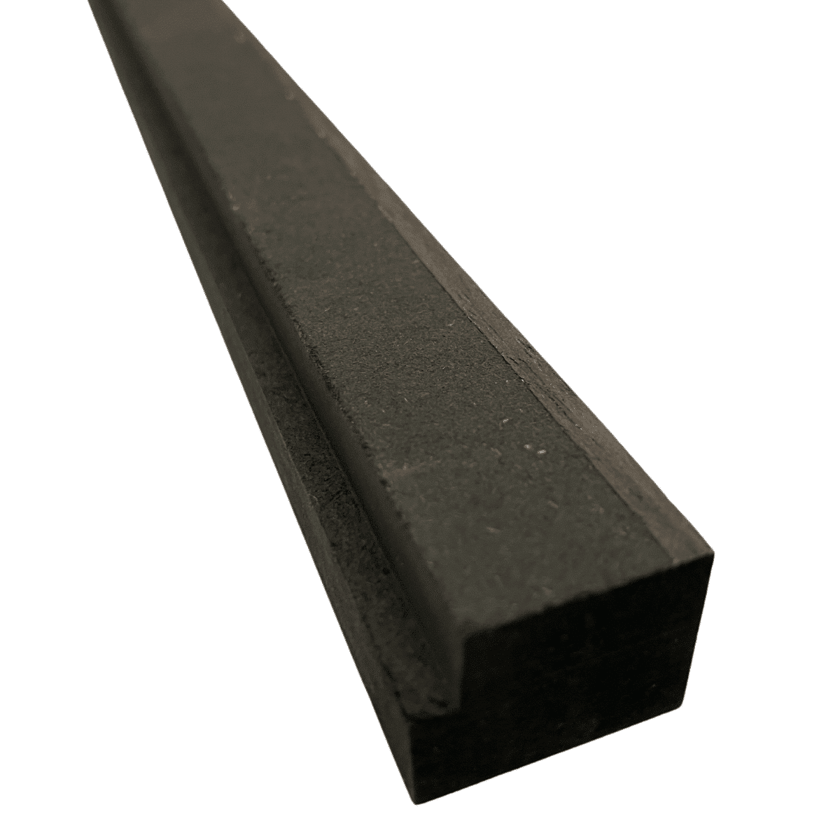 End Trim for Acoustic Panel - Smoked Oak