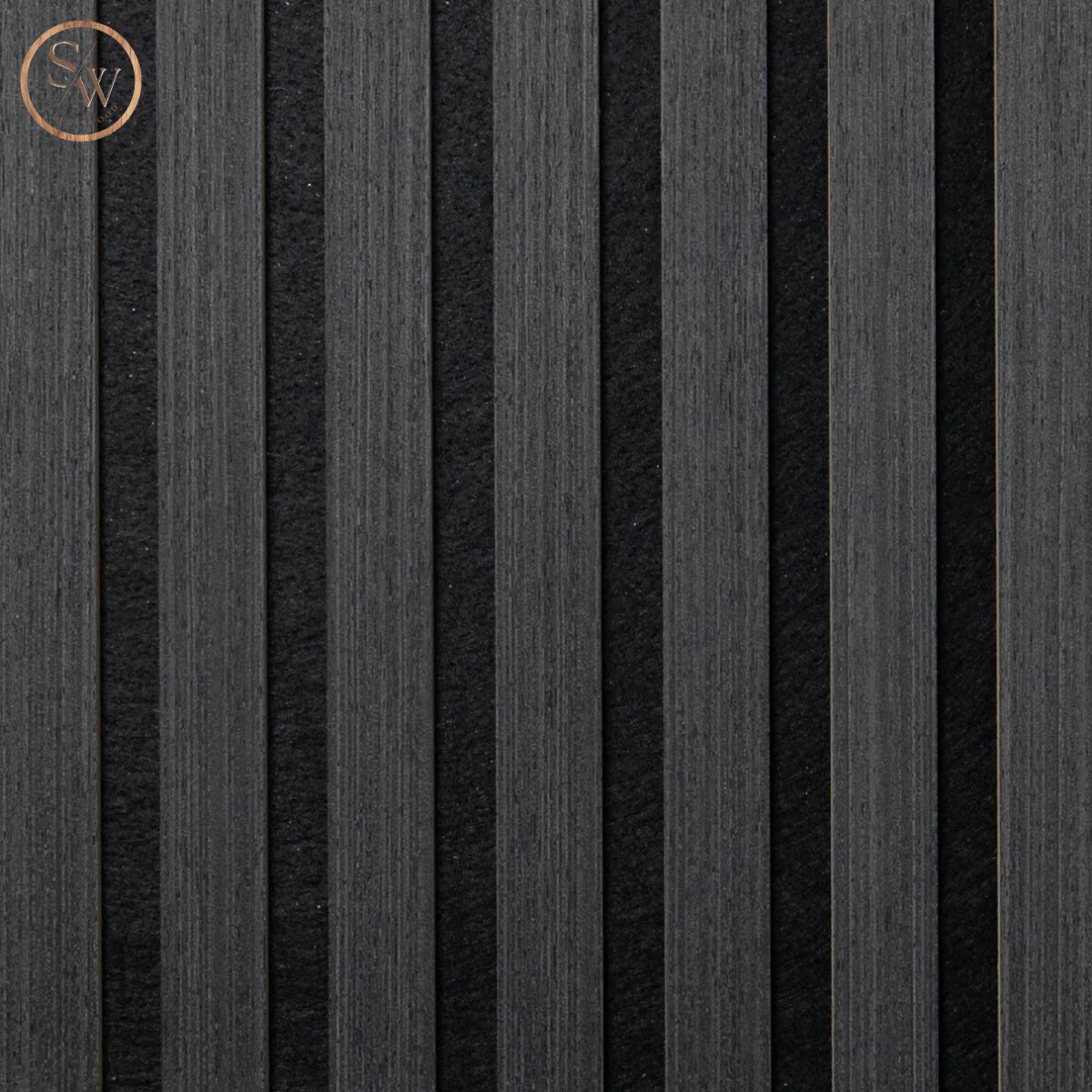 Classic - Acoustic Wall Panel - Black Oak