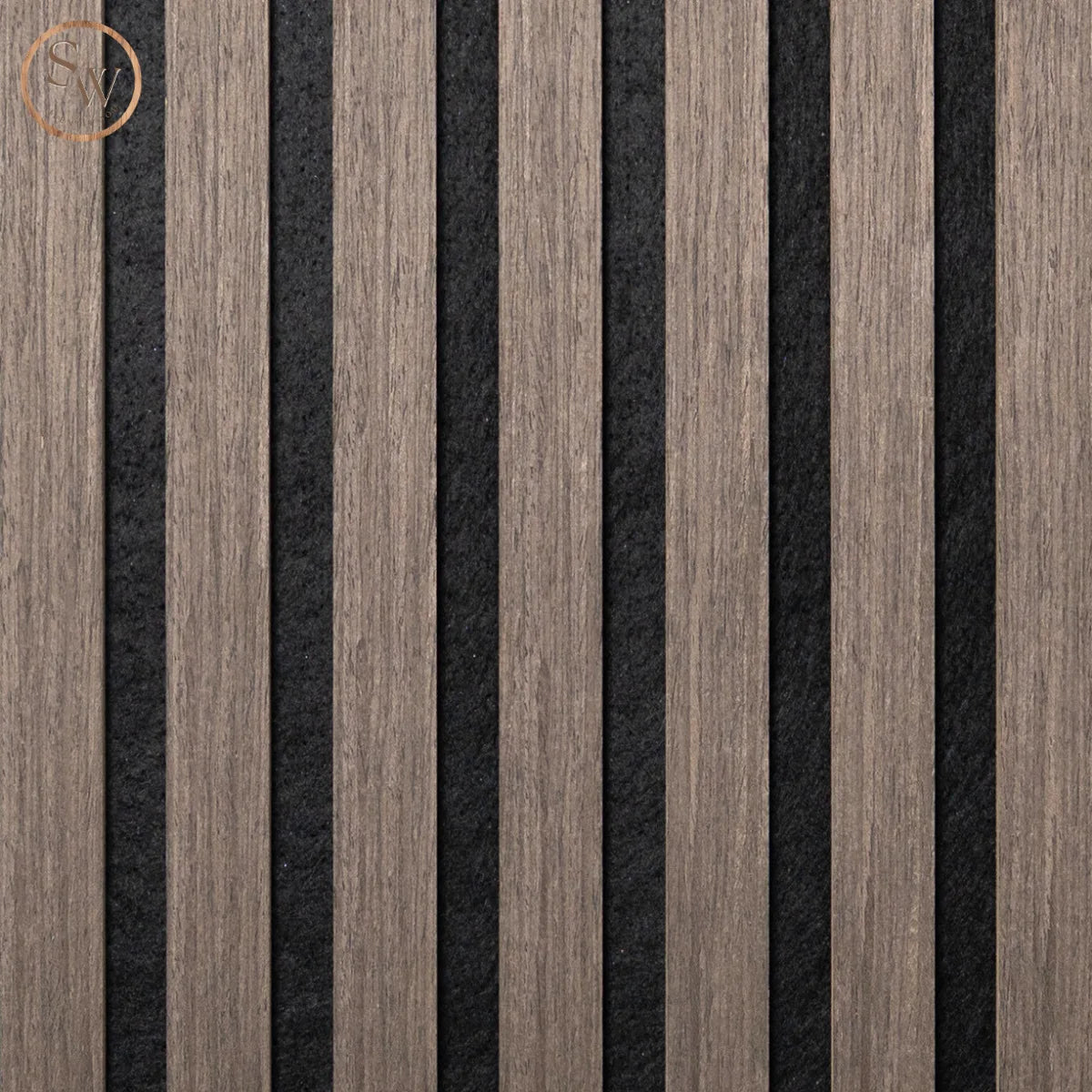 Classic - Acoustic Wall Panel - Smoked Oak
