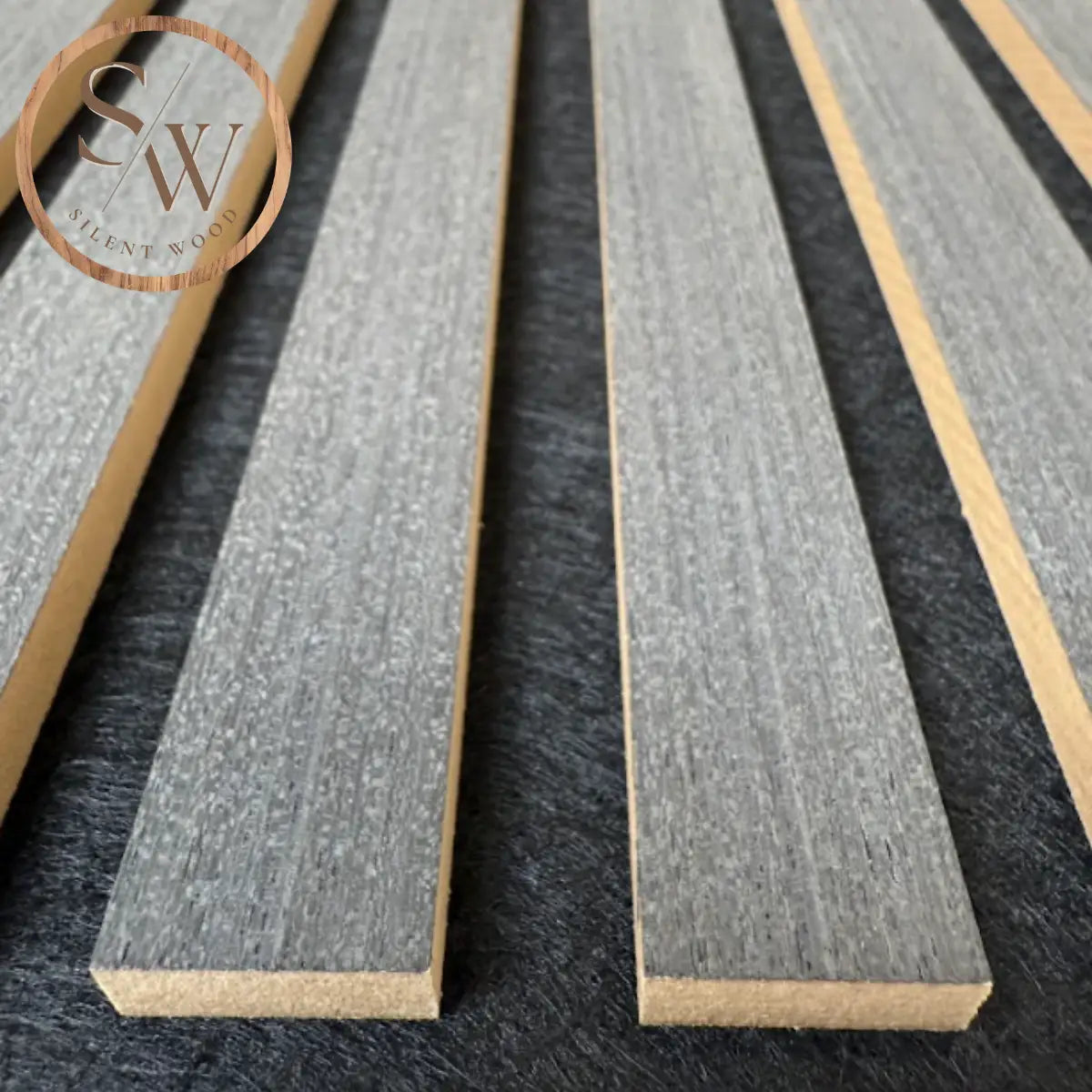 Standard - Acoustic Wall Panel - Black Oak