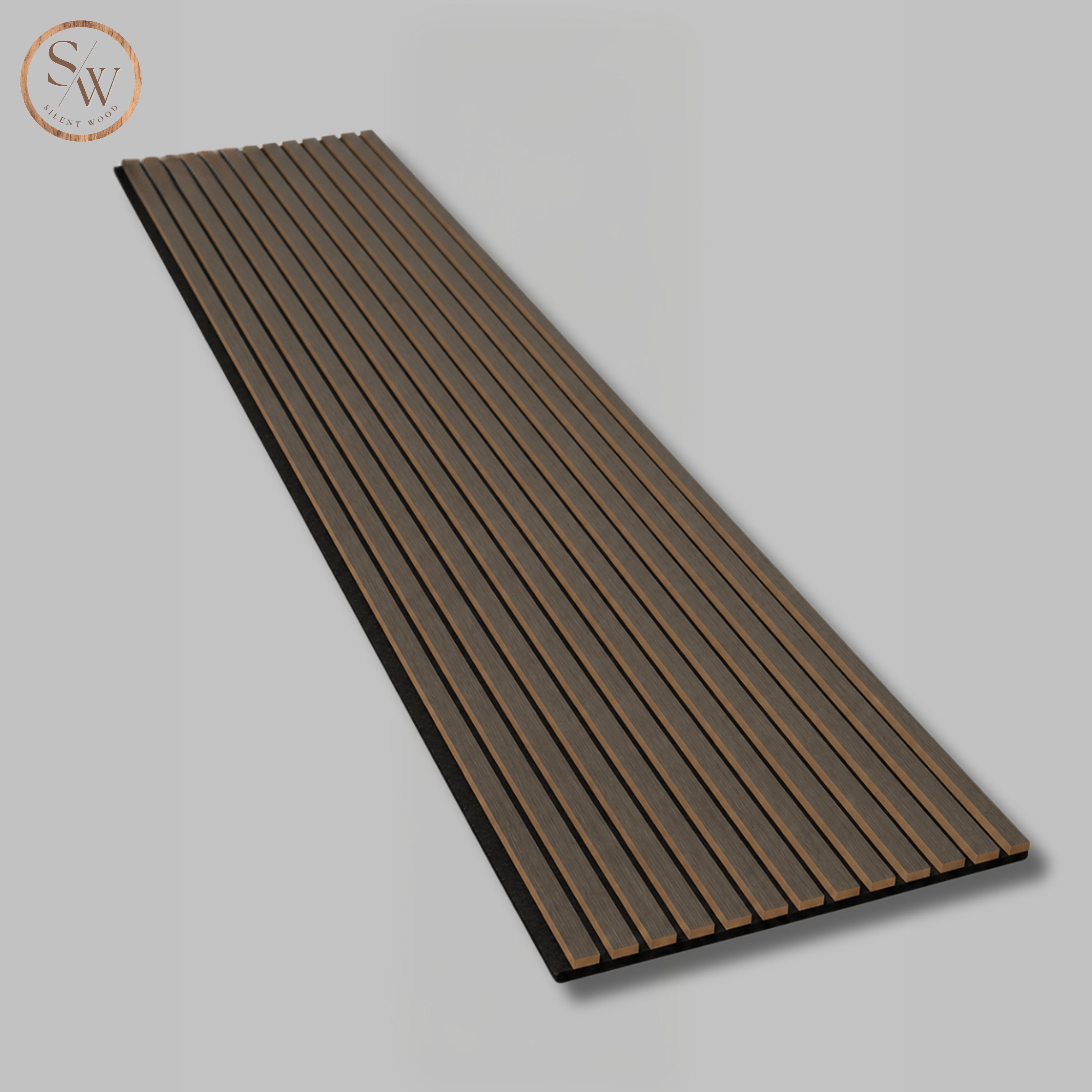 Classic - Acoustic Wall Panel - Smoked Oak