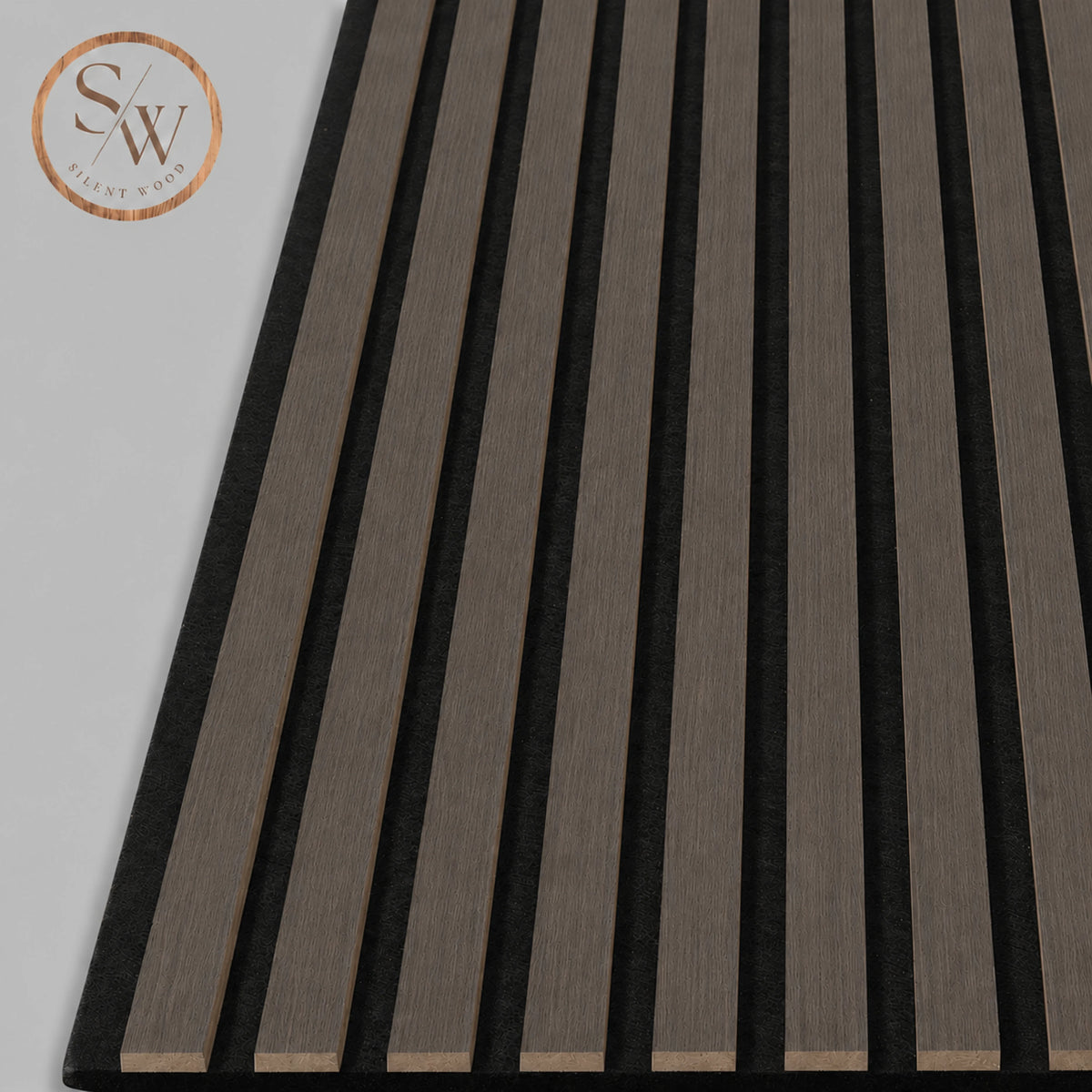 Classic - Acoustic Wall Panel - Smoked Oak