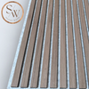 Standard - Acoustic Wall Panel - Grey felt - Light Brown Oak