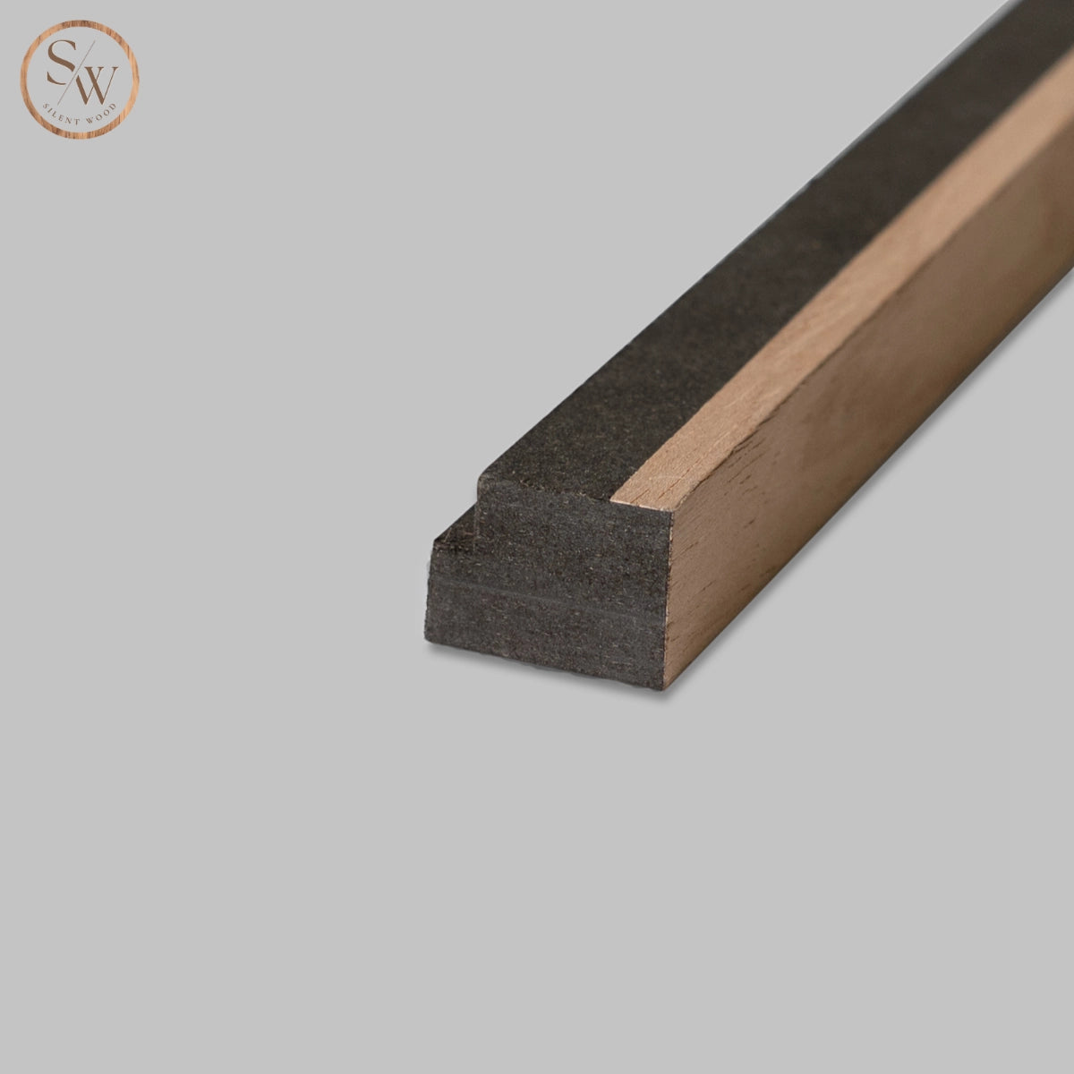 Premium – Záróléc 60×60 cm-es akusztikus falpanelhez – Light Oak