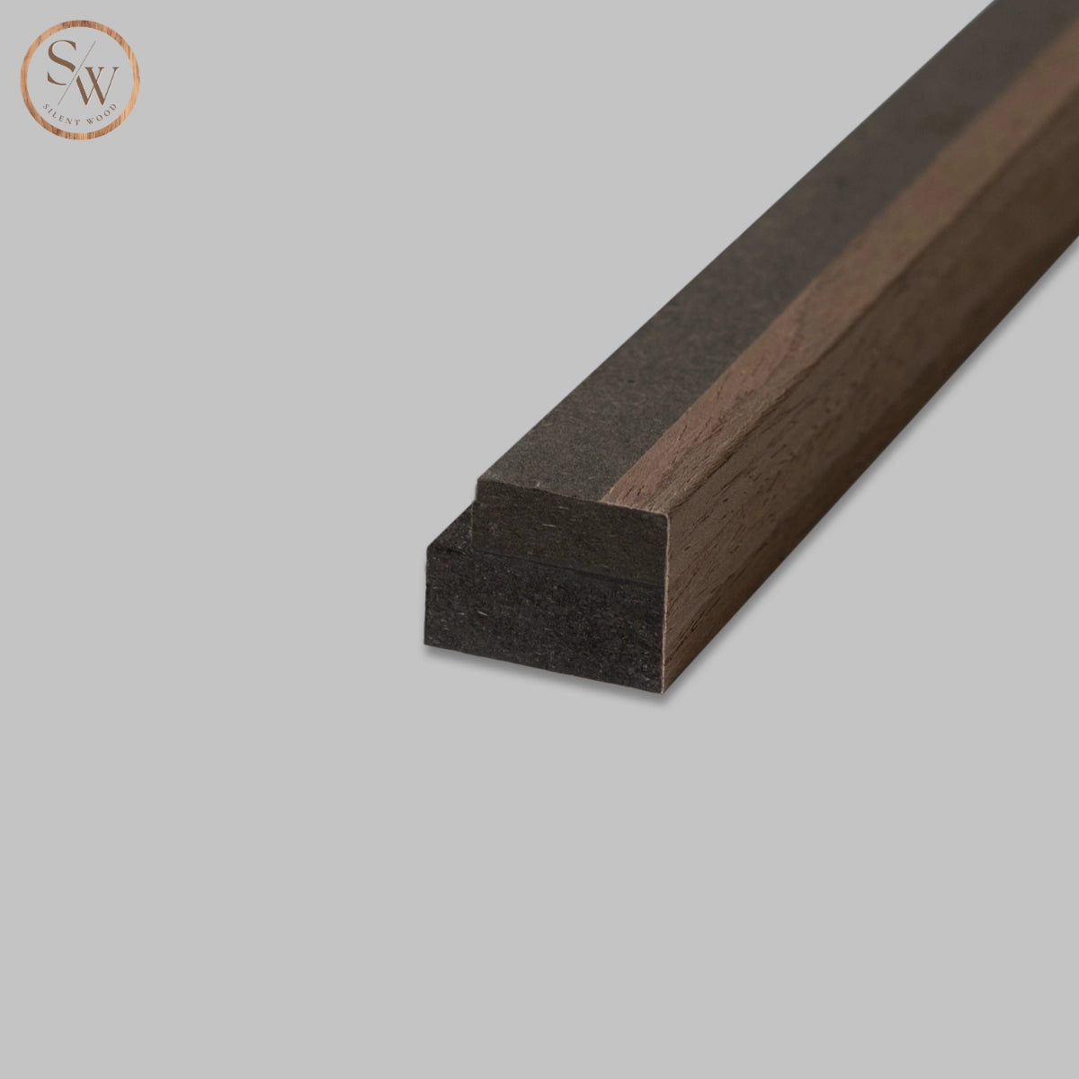 Premium – Záróléc akusztikus falpanelhez – Smoked Oak