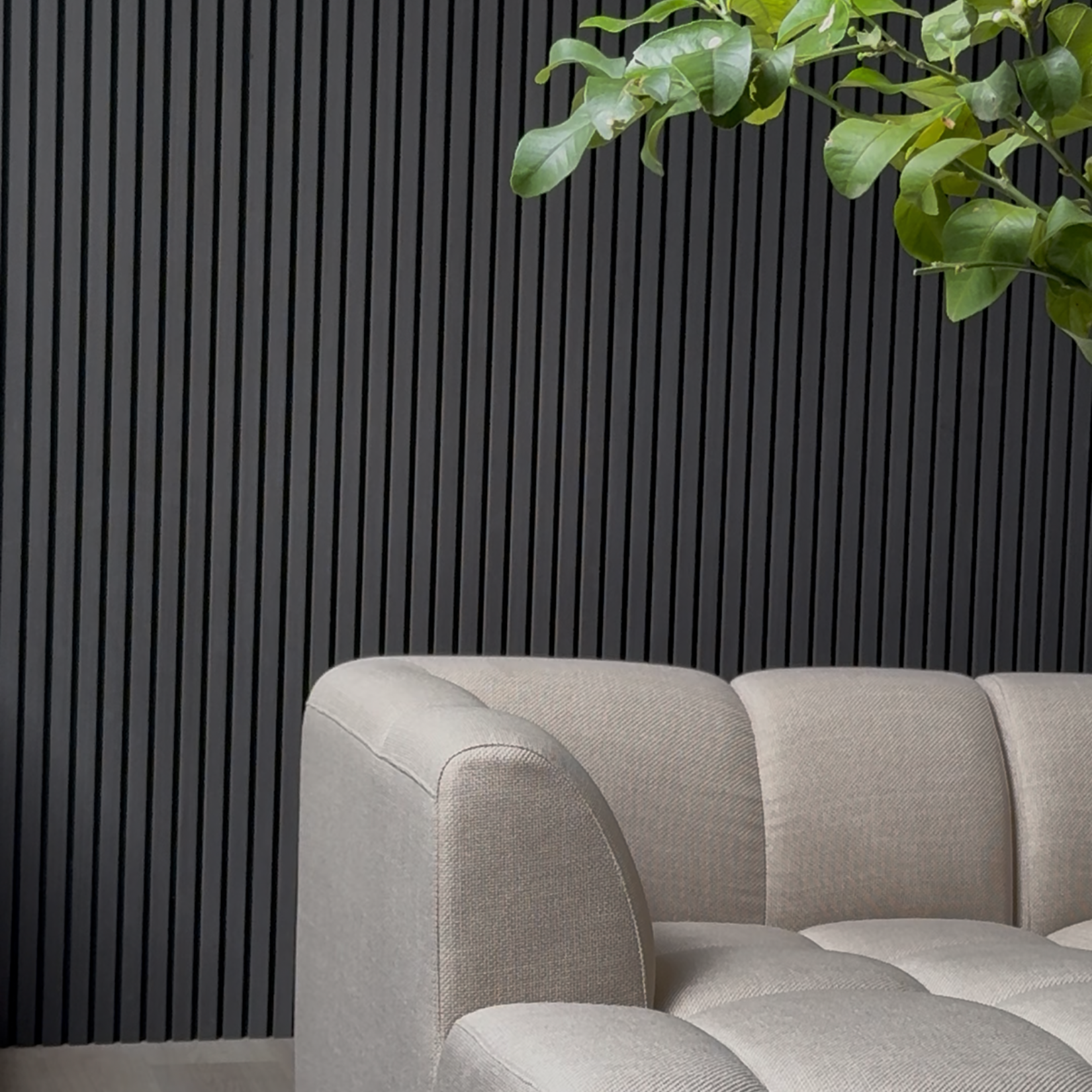 Premium - Acoustic Wall Panel  - Smoked Oak
