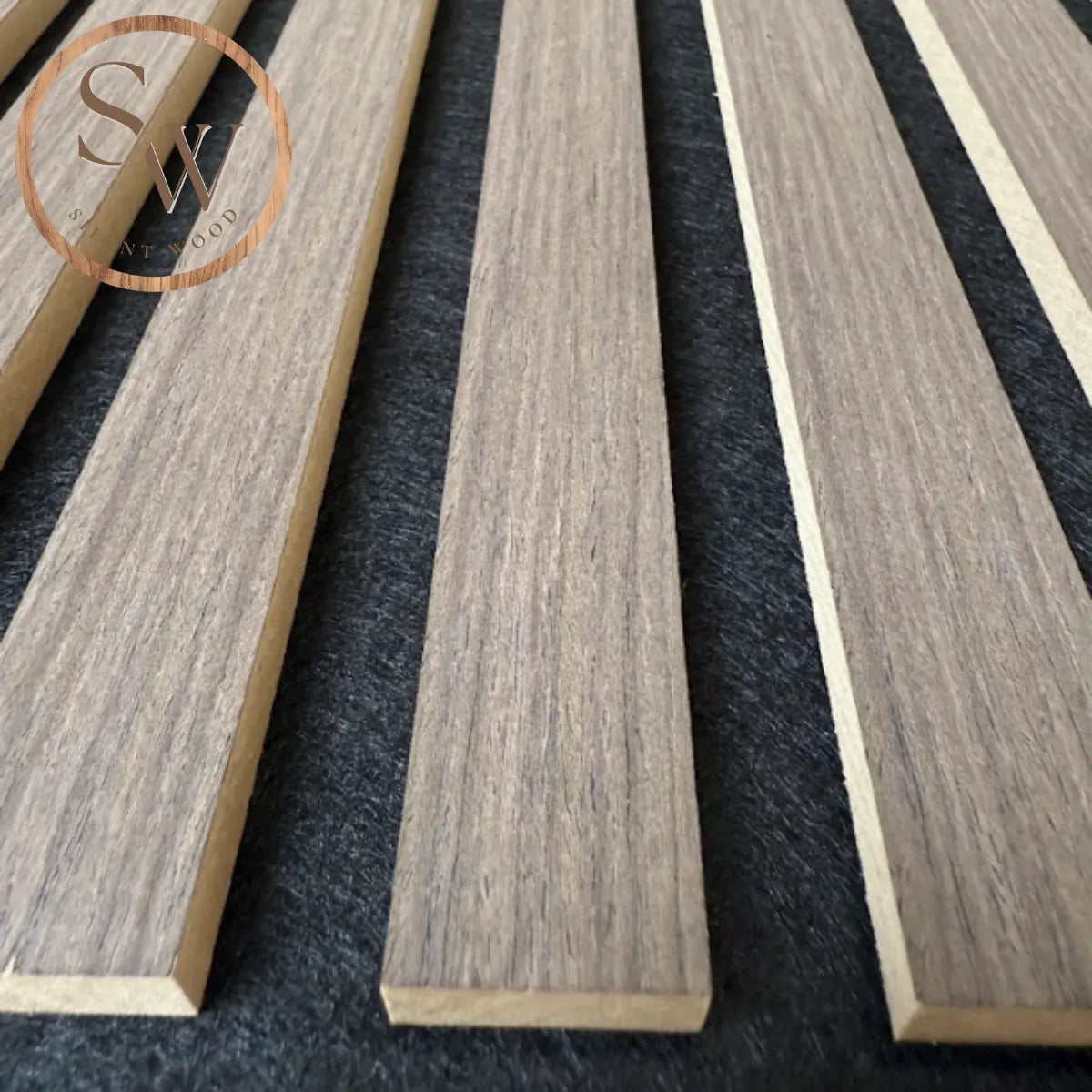 Standard - Acoustic Wall Panel - Smoked Oak