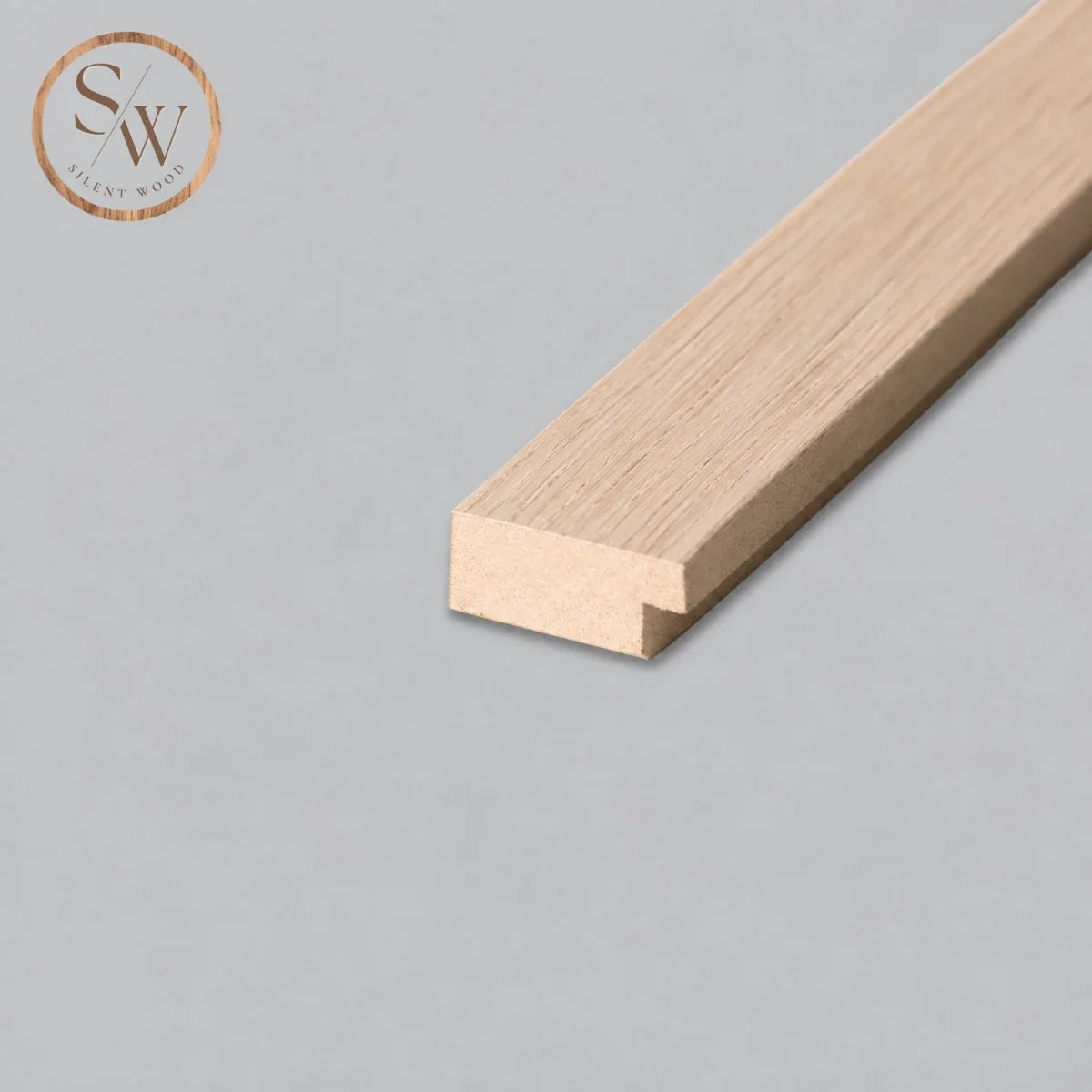 Classic - End Trim Acoustic Wall Panel - Light Oak