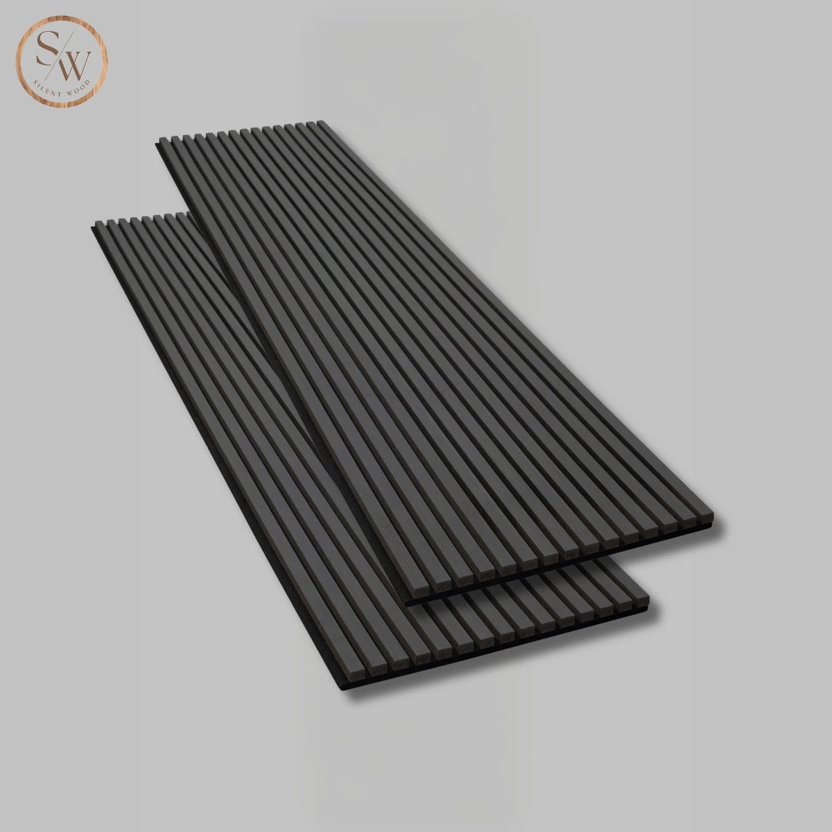 Premium - Acoustic Wall Panel, 2 pcs. - Black Oak