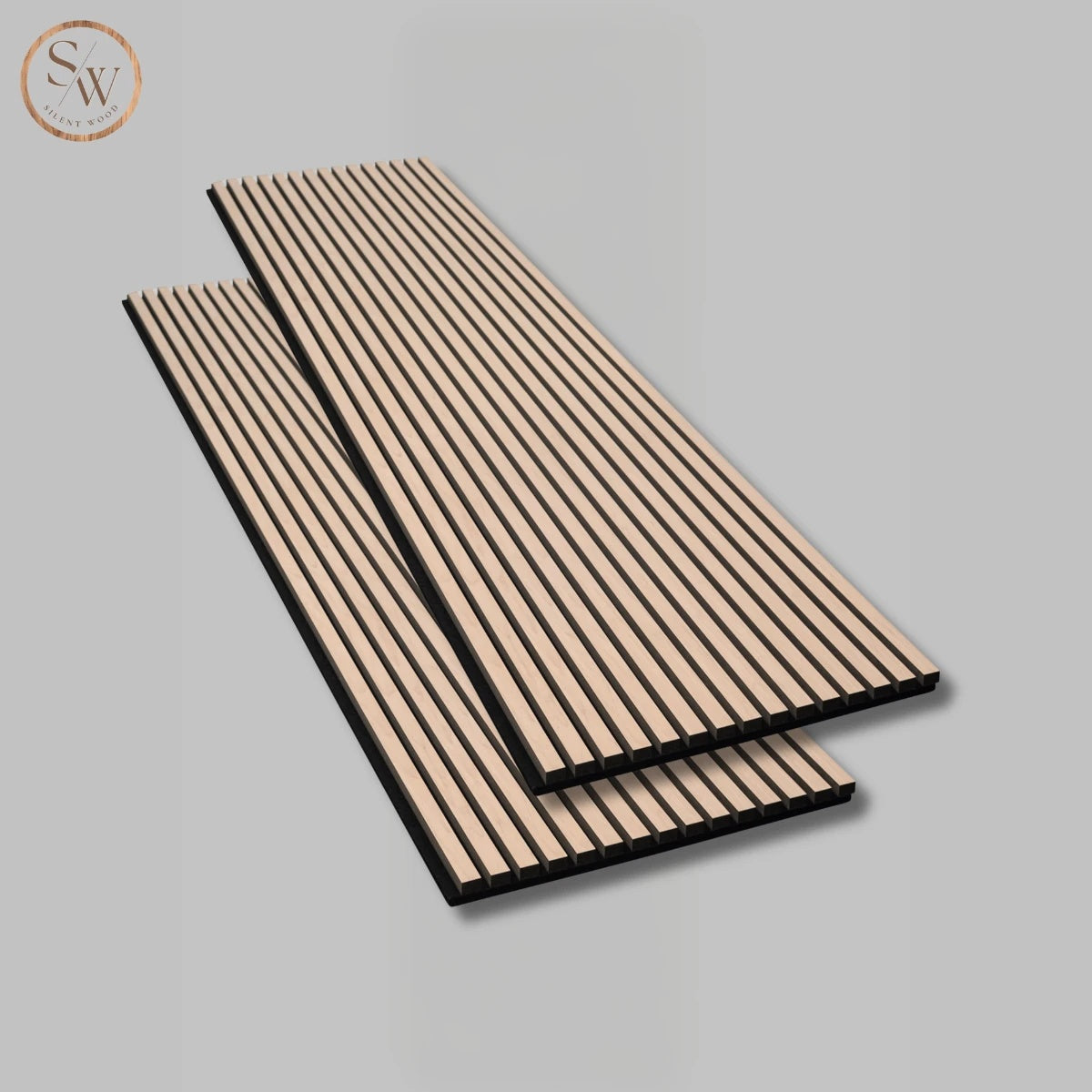 Premium - Acoustic Wall Panel, 2 pcs. - Light Oak