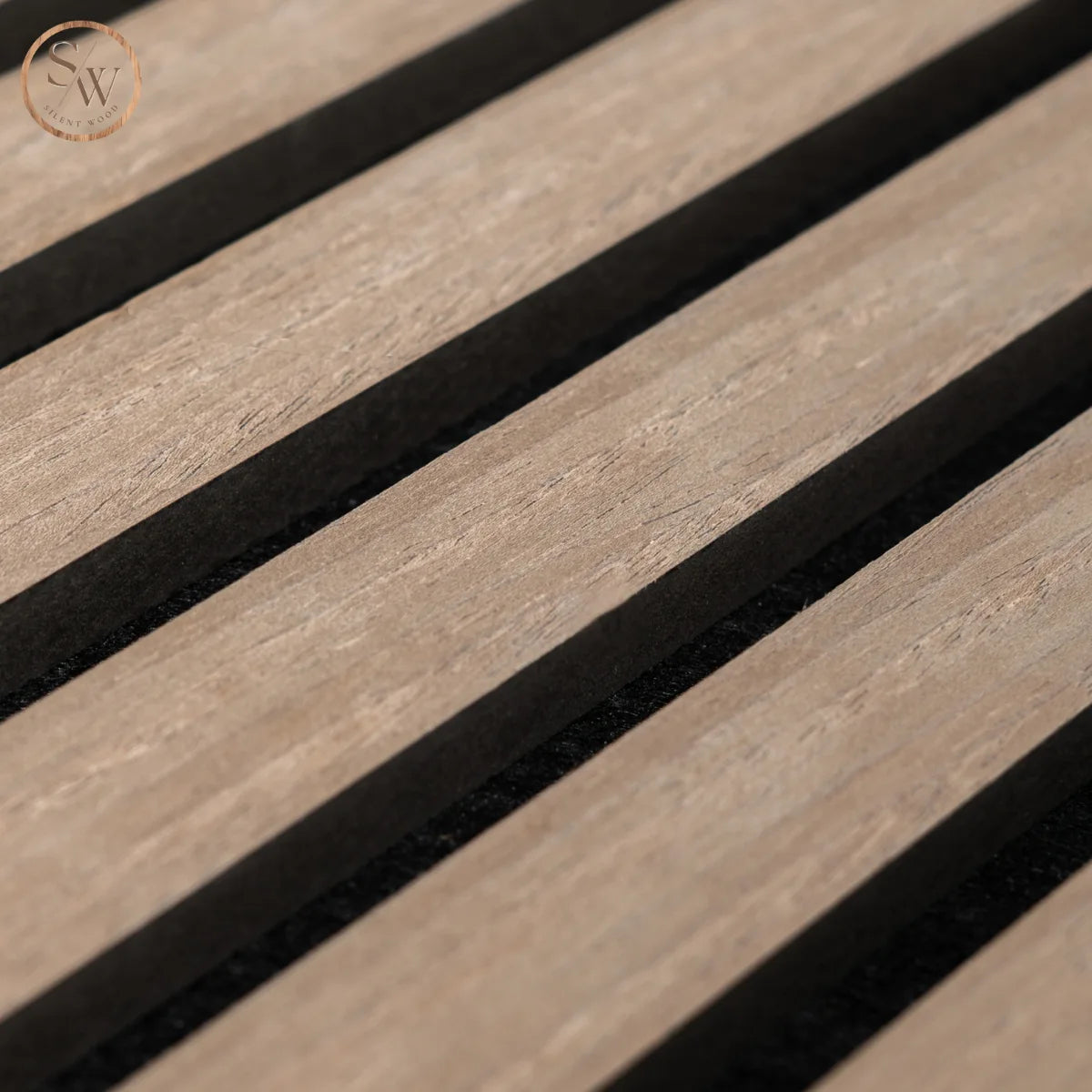 Premium – Akusztikus falpanel 60×60 cm, 4 db – Light Brown Oak