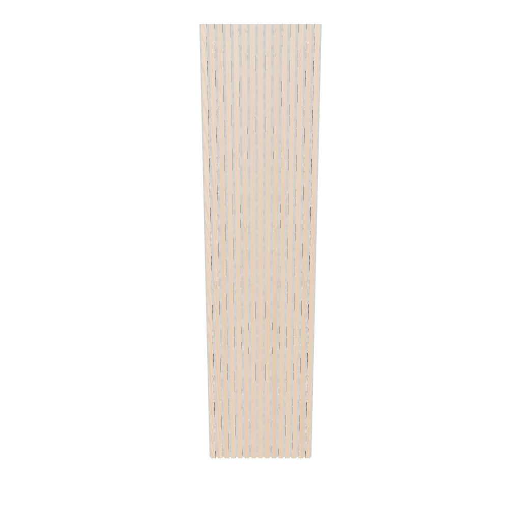Panel acústico Premium con fieltro gris en Light Oak | Silentwood